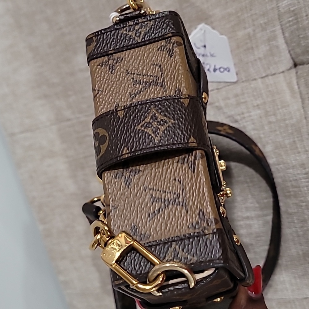 Louis  Vuitton Reverse Monogram Trunk Case Crossbody Bag - Picture 6 of 12